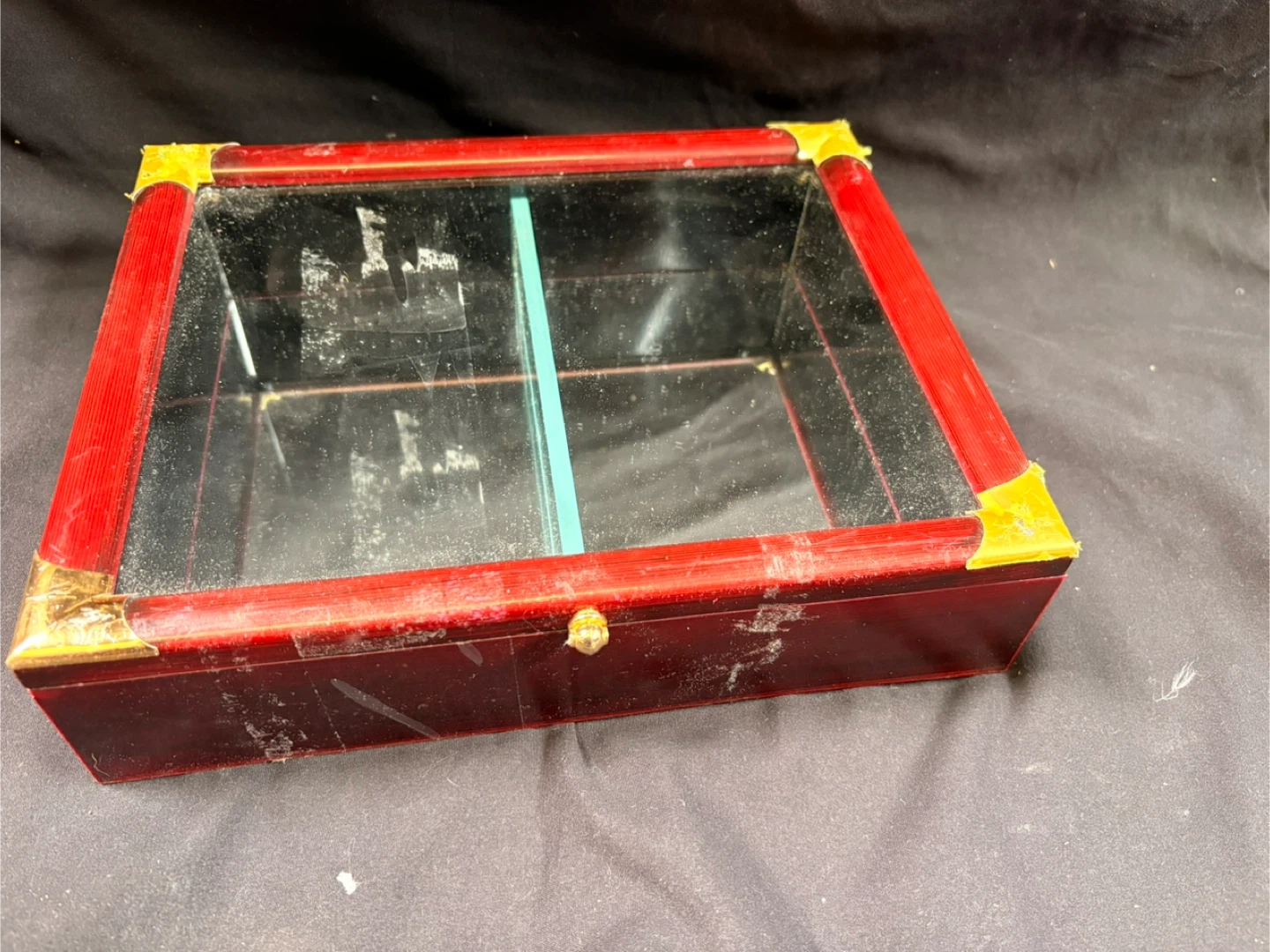 Vintage Mirrored Keepsake Box