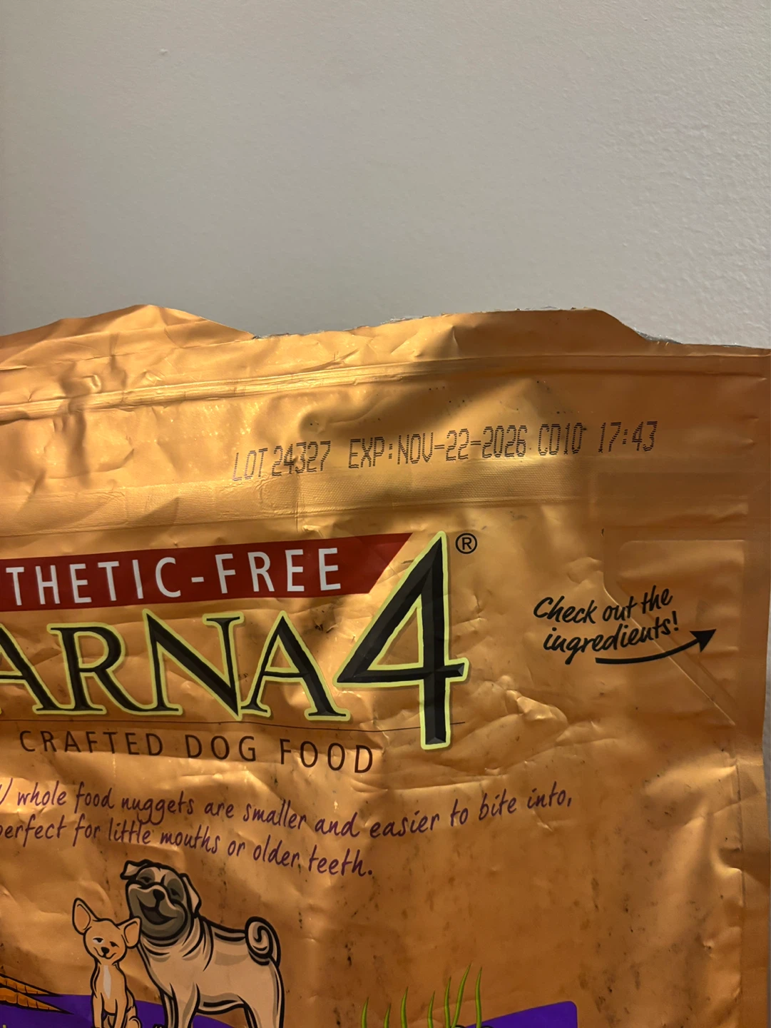 (Free) Carna4 All Life Stages Dry Dog Food - photo 2