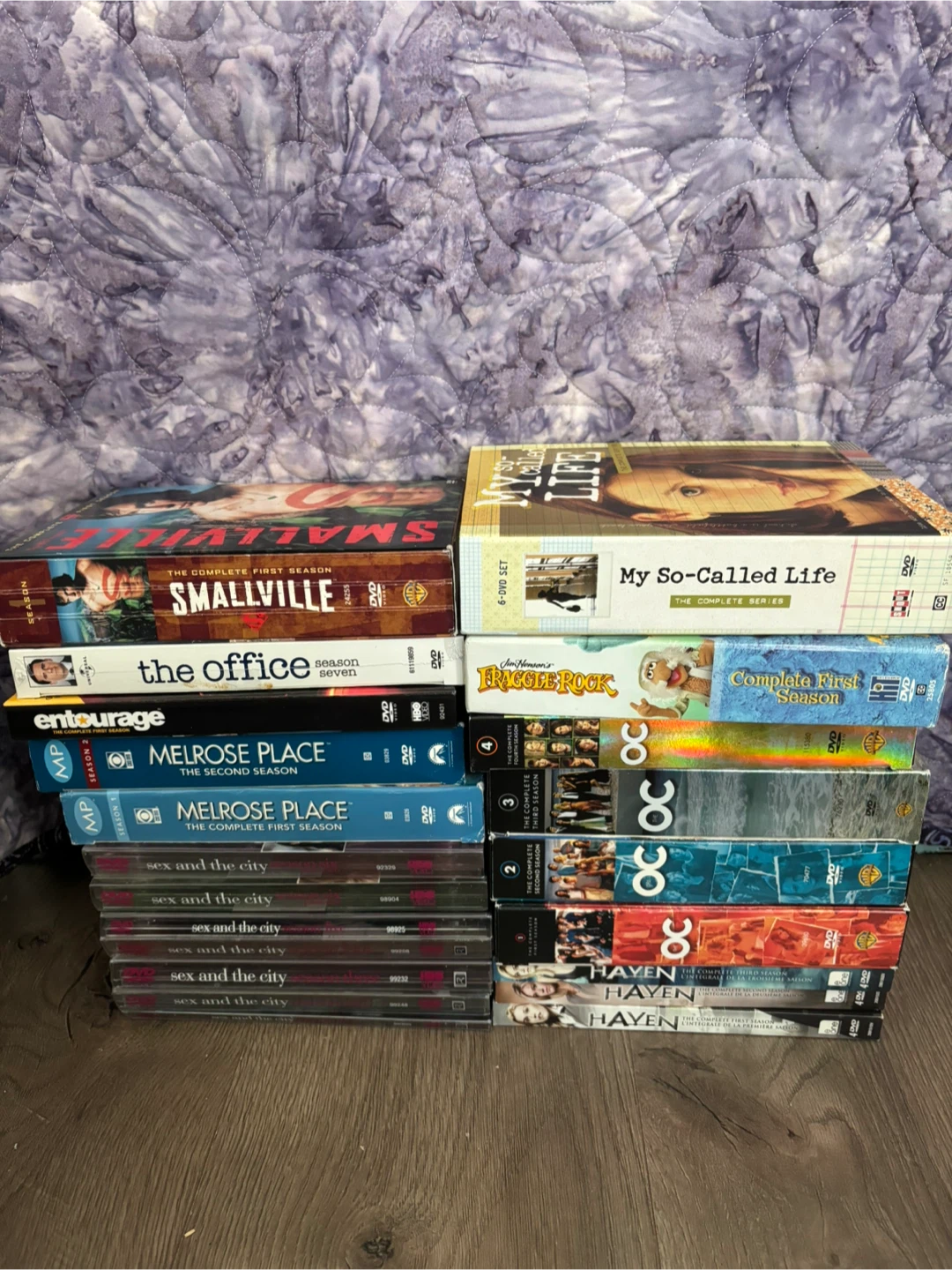 Smallville, The Office, and other TV series DVDs