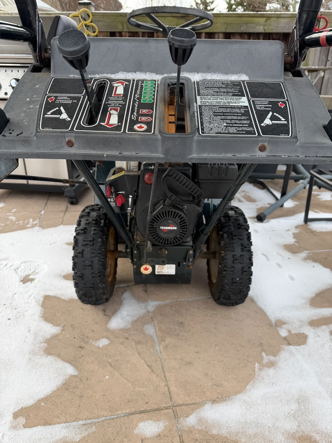 🔧 Yard Works 8.5HP 27” Snowblower – Great for Parts or Repair 🔧 - photo 2