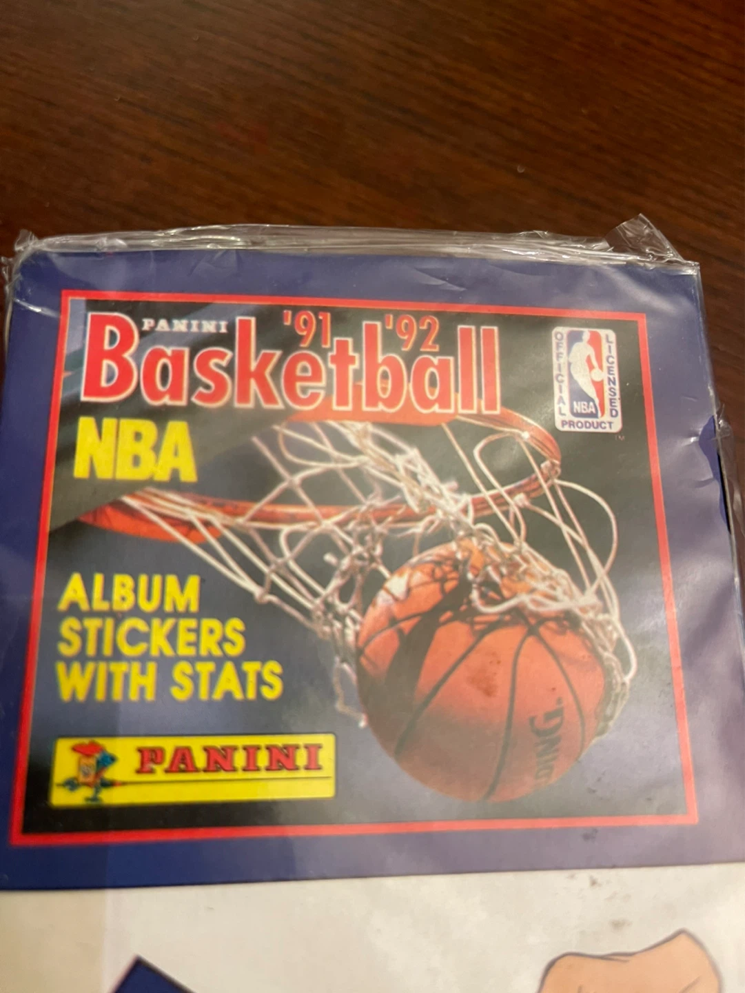 🌱 1991-92 Panini NBA Basketball Sticker Wax Box