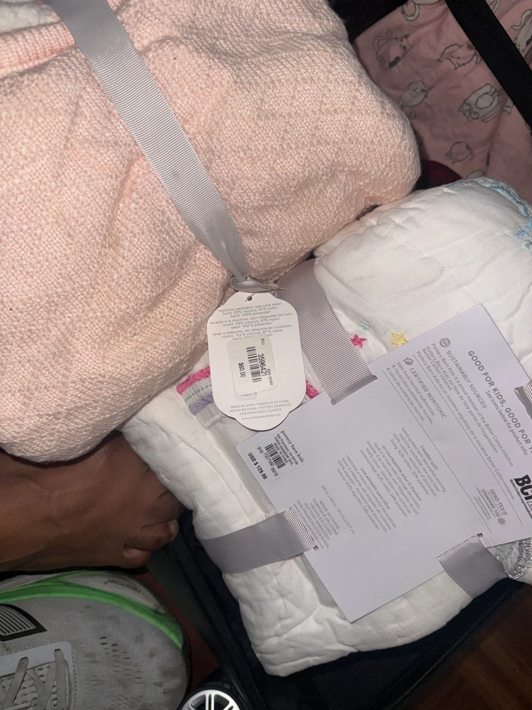 2 Designer Baby blanket