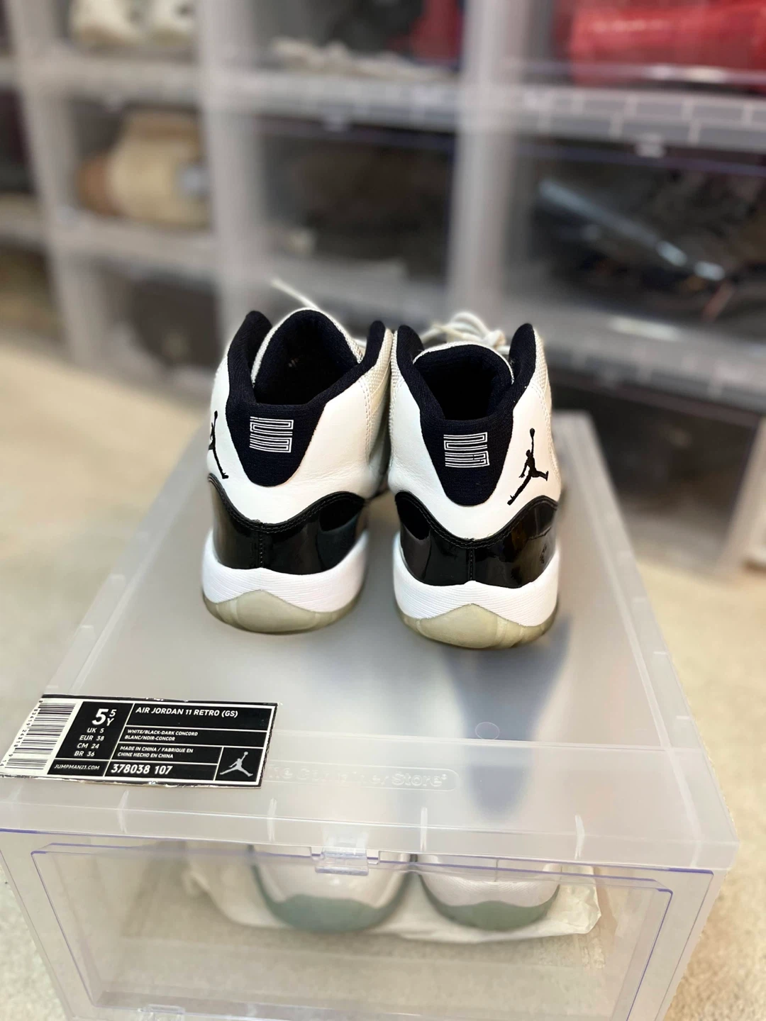 Air Jordan 11 Retro (GS) White/Black Concord - photo 3