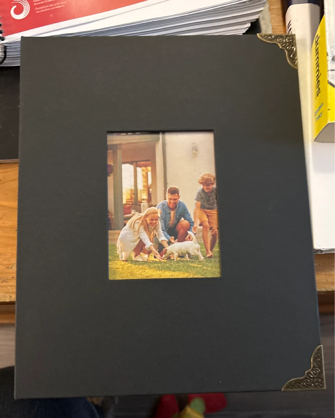 Black 3-Ring Binder Photo Album