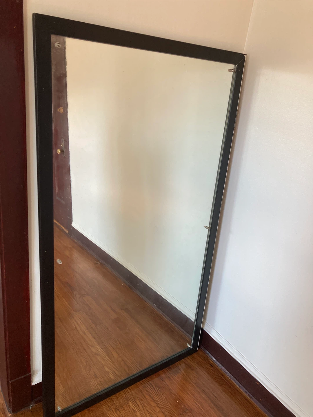 Full Length Mirror with Black Frame - photo 2