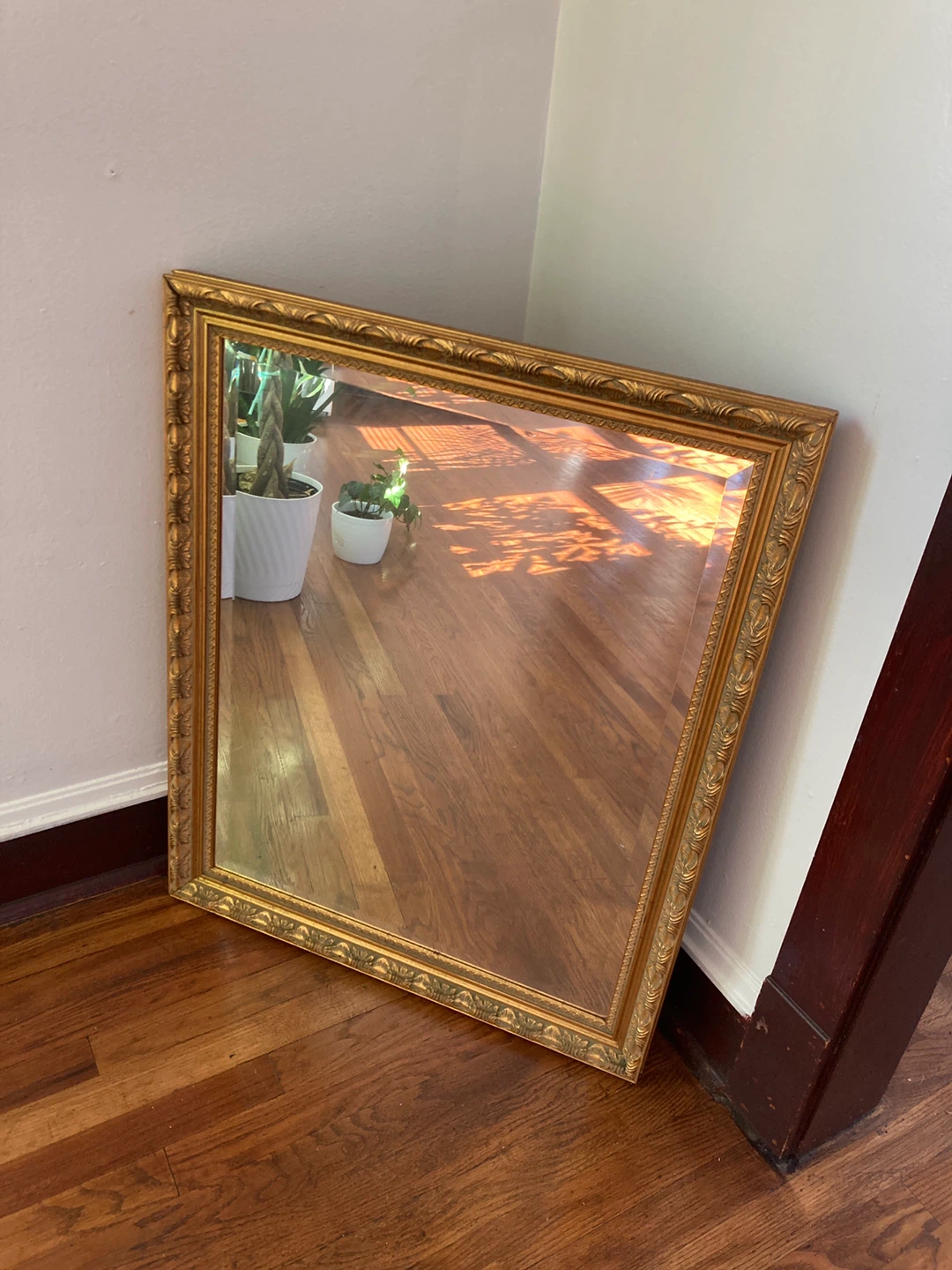 Ornate Gold Framed Mirror
