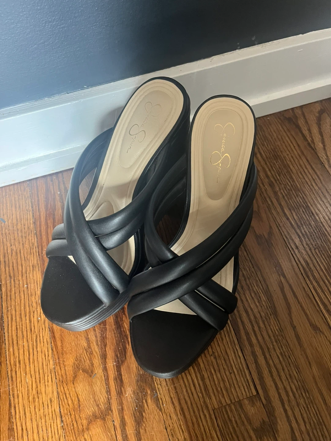 7.5 Jessica Simpson Wedge Sandals - photo 2
