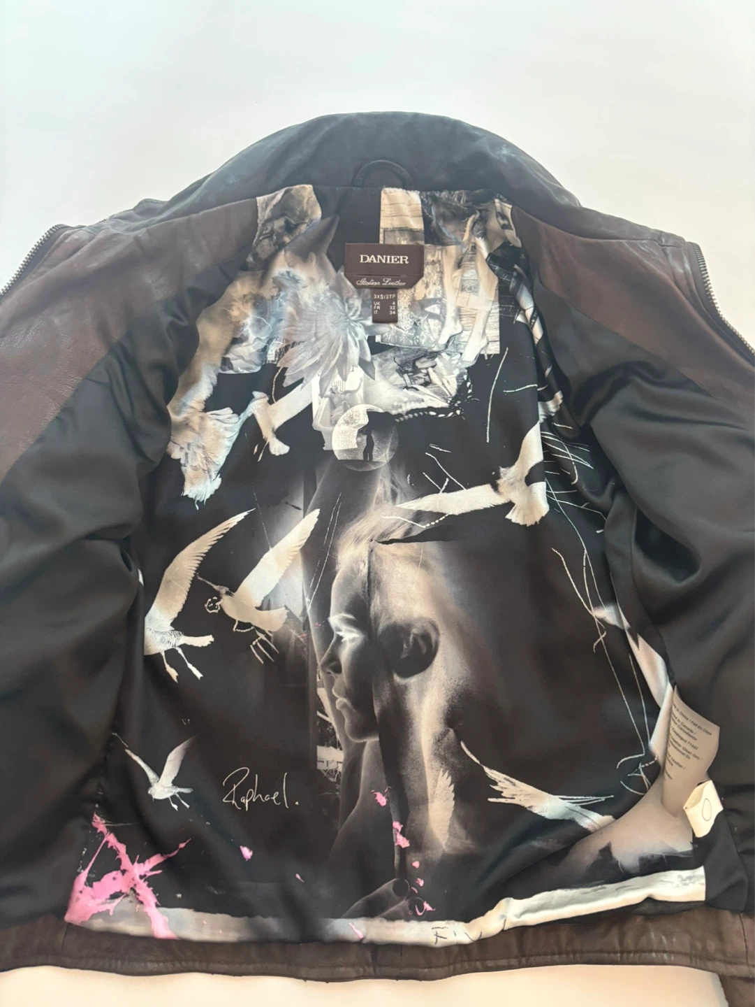 Danier Leather Jacket - Brown - Women Size 4 (UK) - photo 4