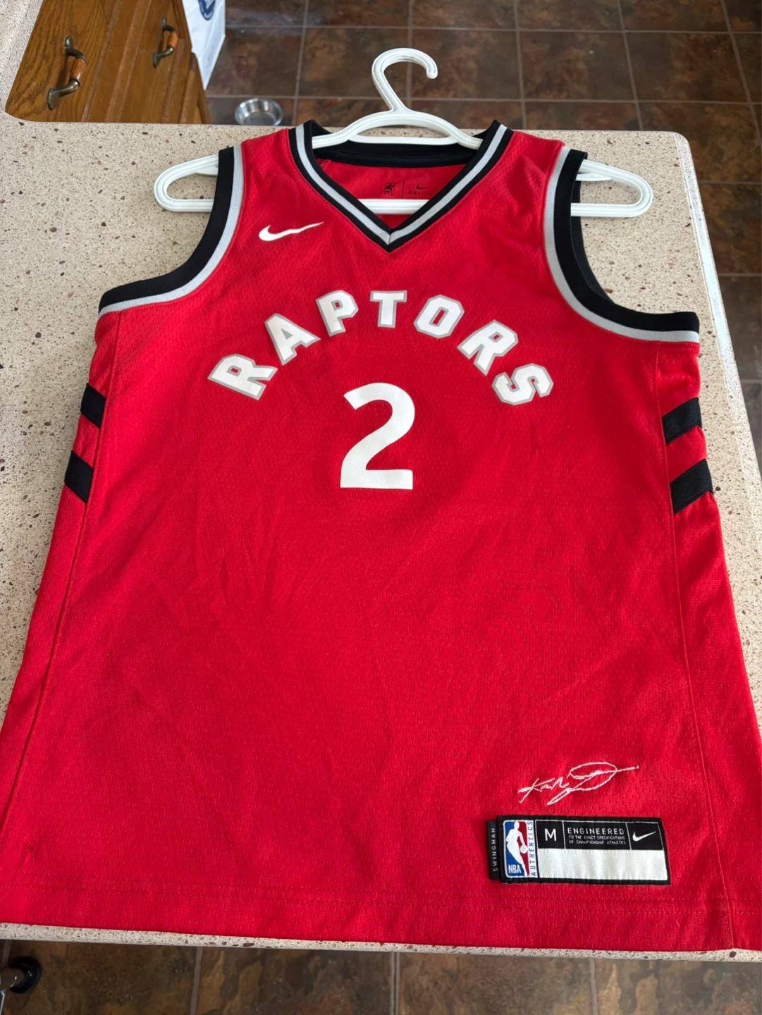 Kawhi Leonard #2 Toronto Raptors NBA Youth Jersey