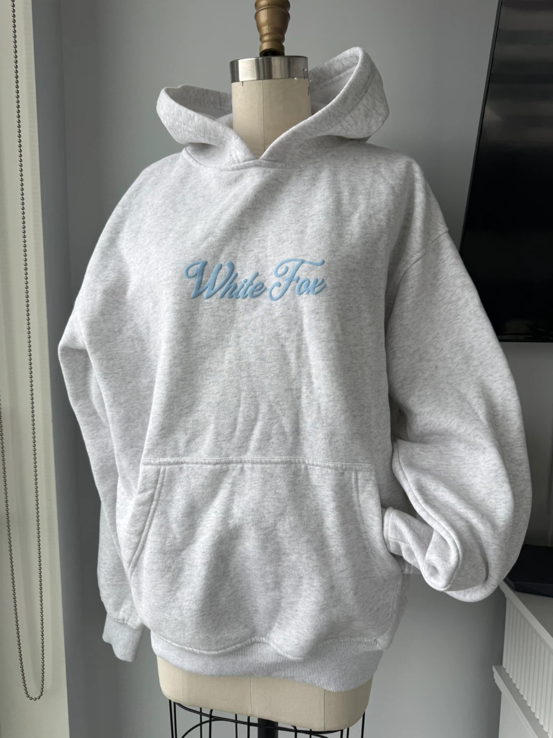 White Fox Season 7 Grey Hoodie size xs