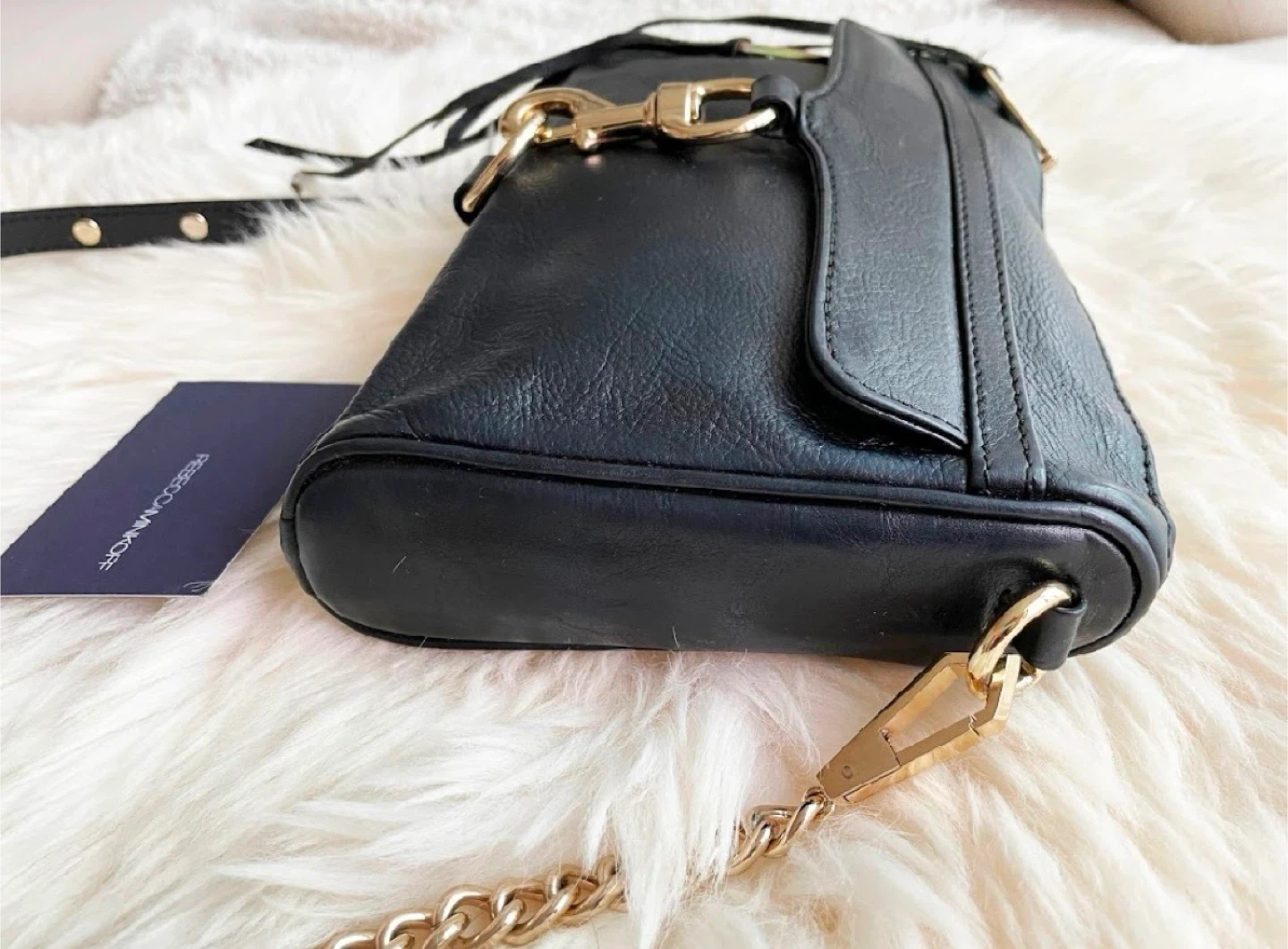 Rebecca Minkoff Black Leather Crossbody Bag - photo 3