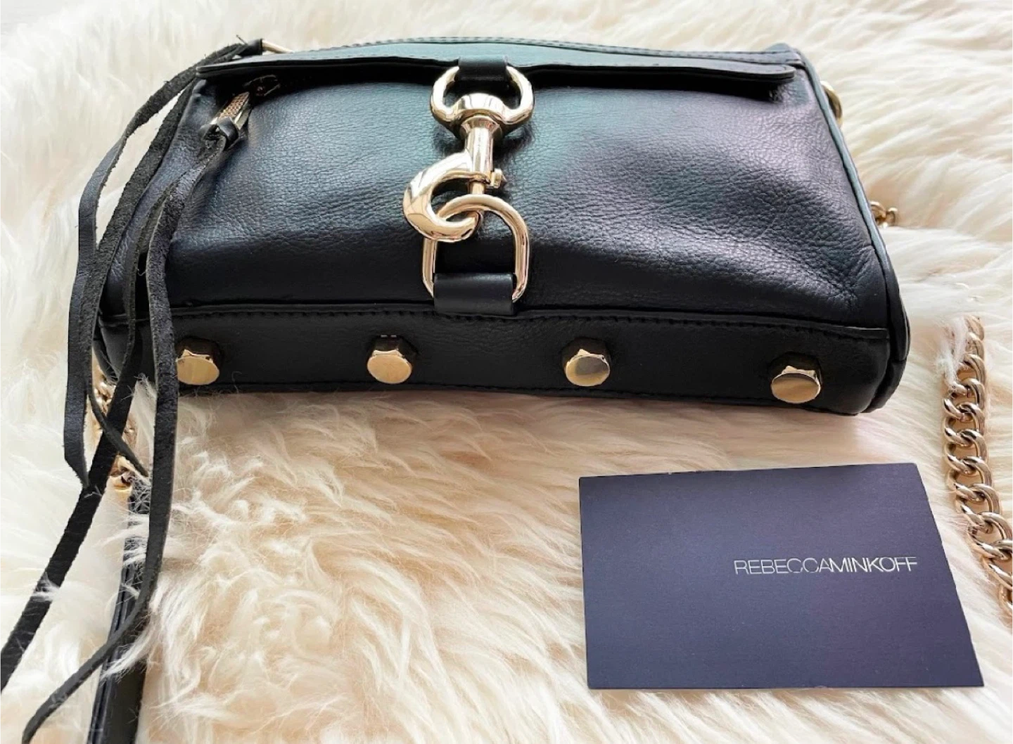 Rebecca Minkoff Black Leather Crossbody Bag - photo 2