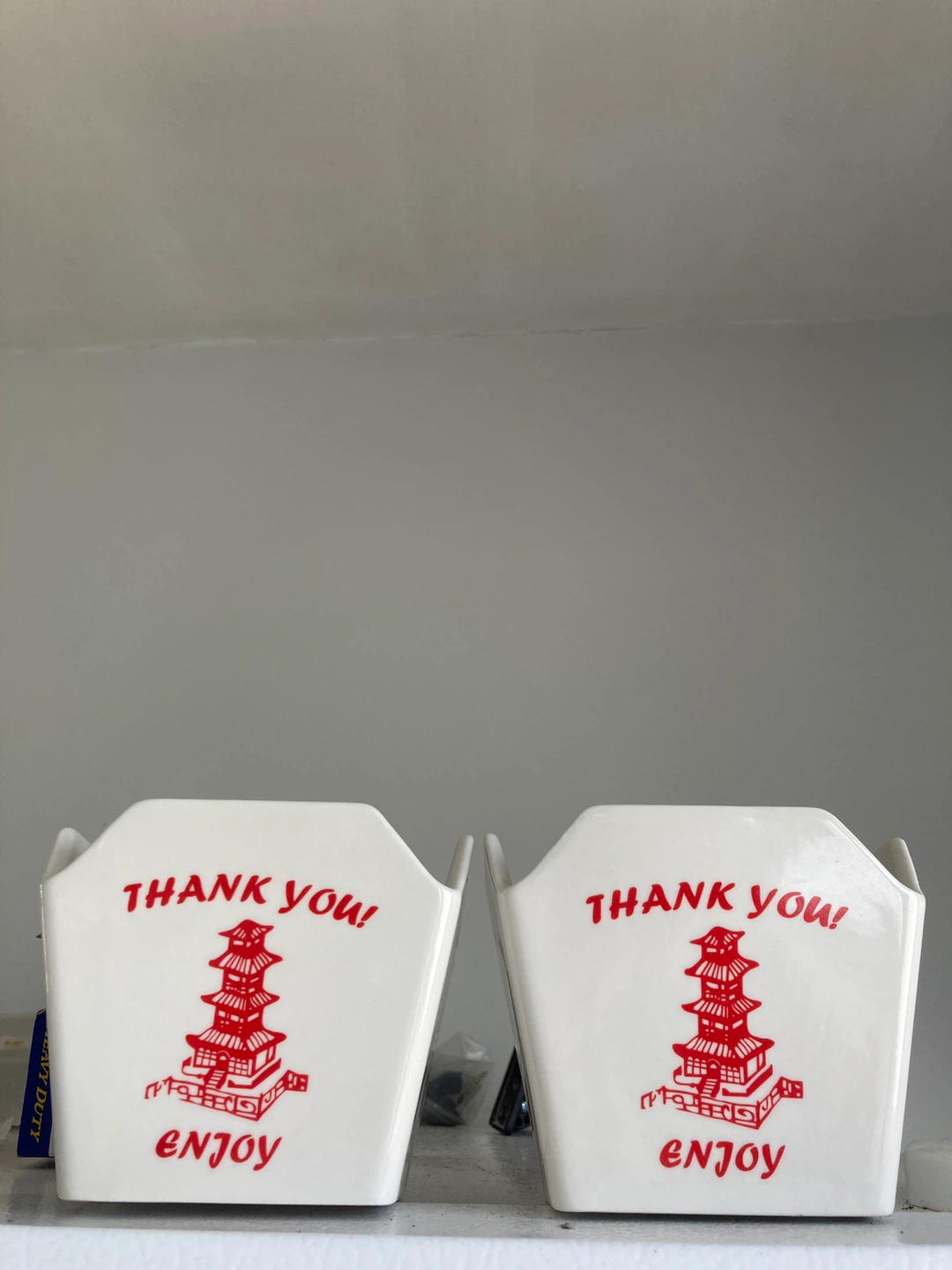 Ceramic Takeout Containers - Set of 2