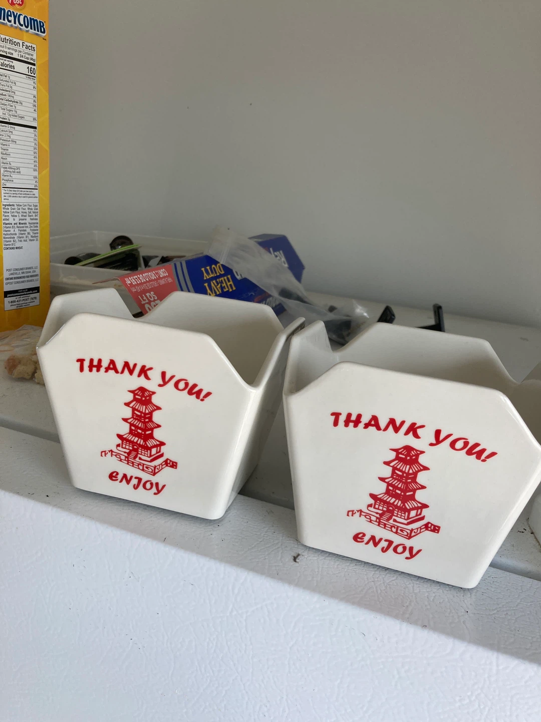 Ceramic Takeout Containers - Set of 2 - photo 2