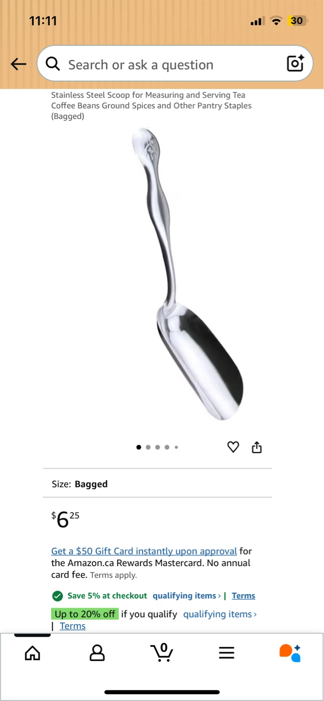 NEW! Mini Scoops for Measuring and Serving