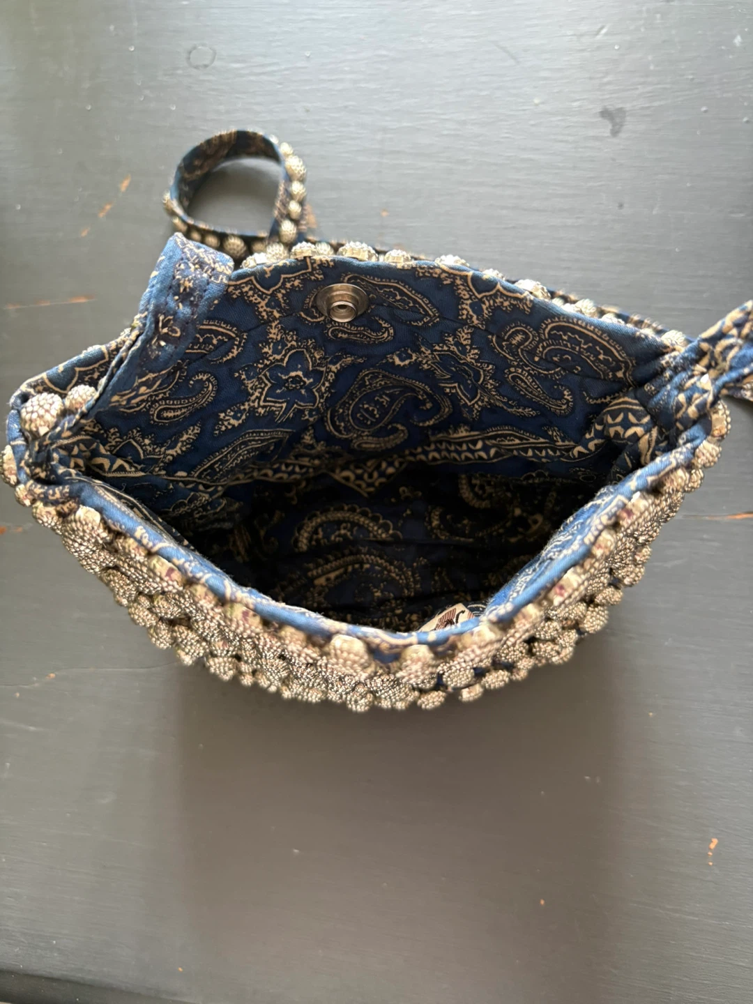 Vintage Neiman Marcus Beaded Shoulder Bag