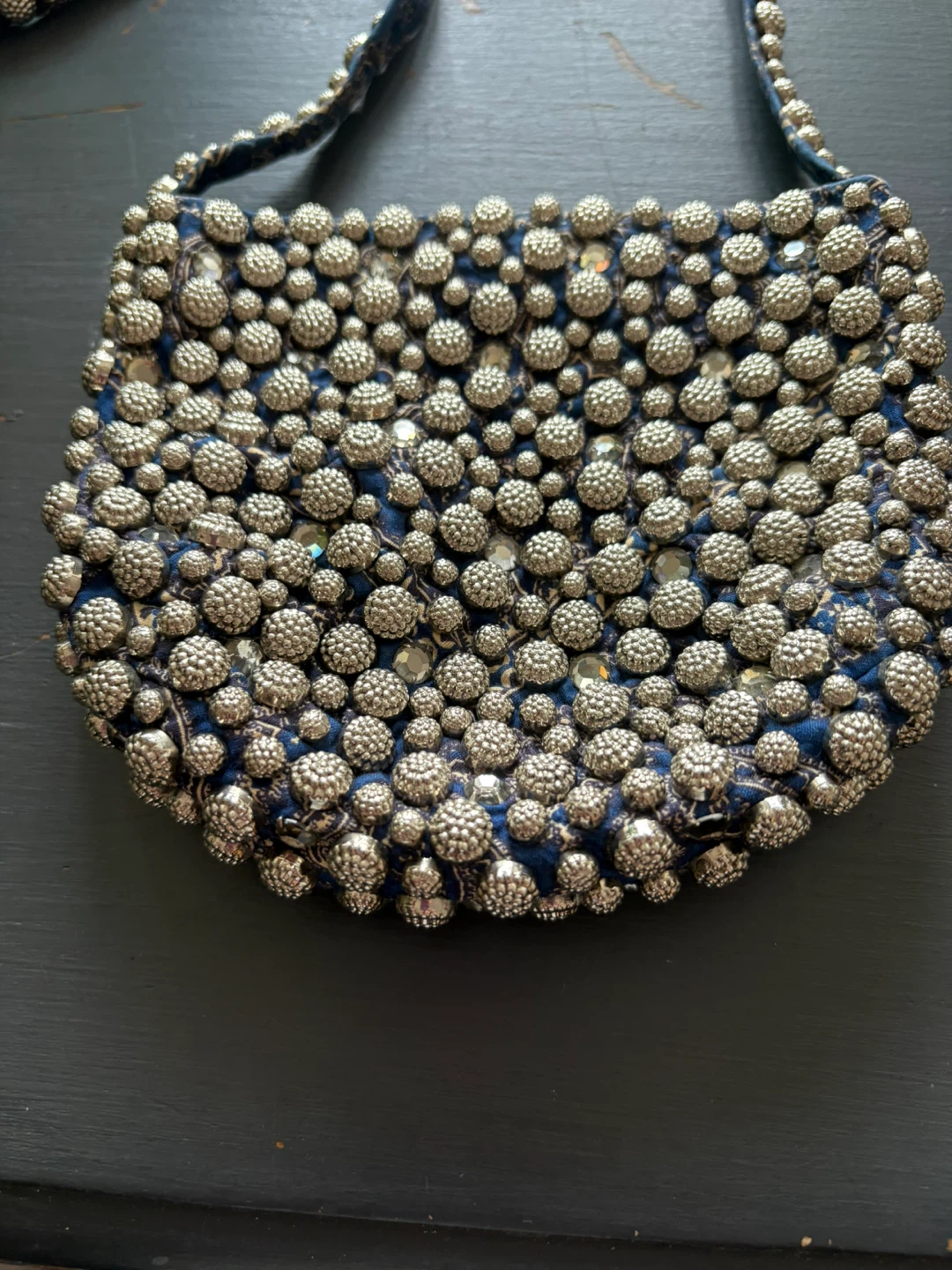 Vintage Neiman Marcus Beaded Shoulder Bag - photo 3