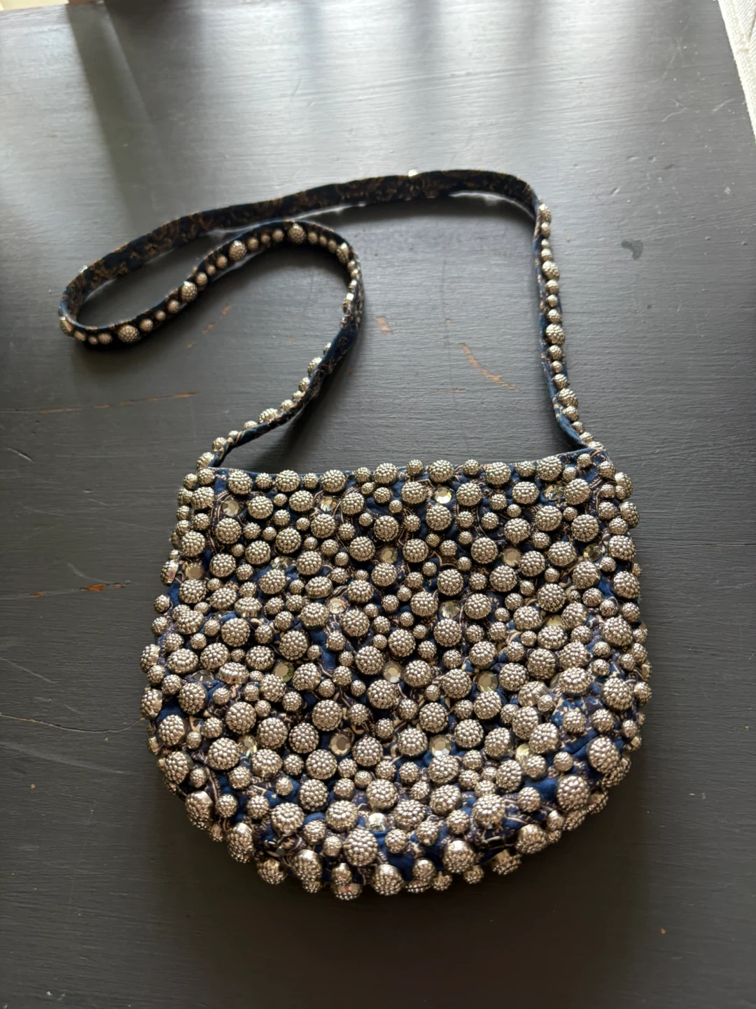Vintage Neiman Marcus Beaded Shoulder Bag - photo 4