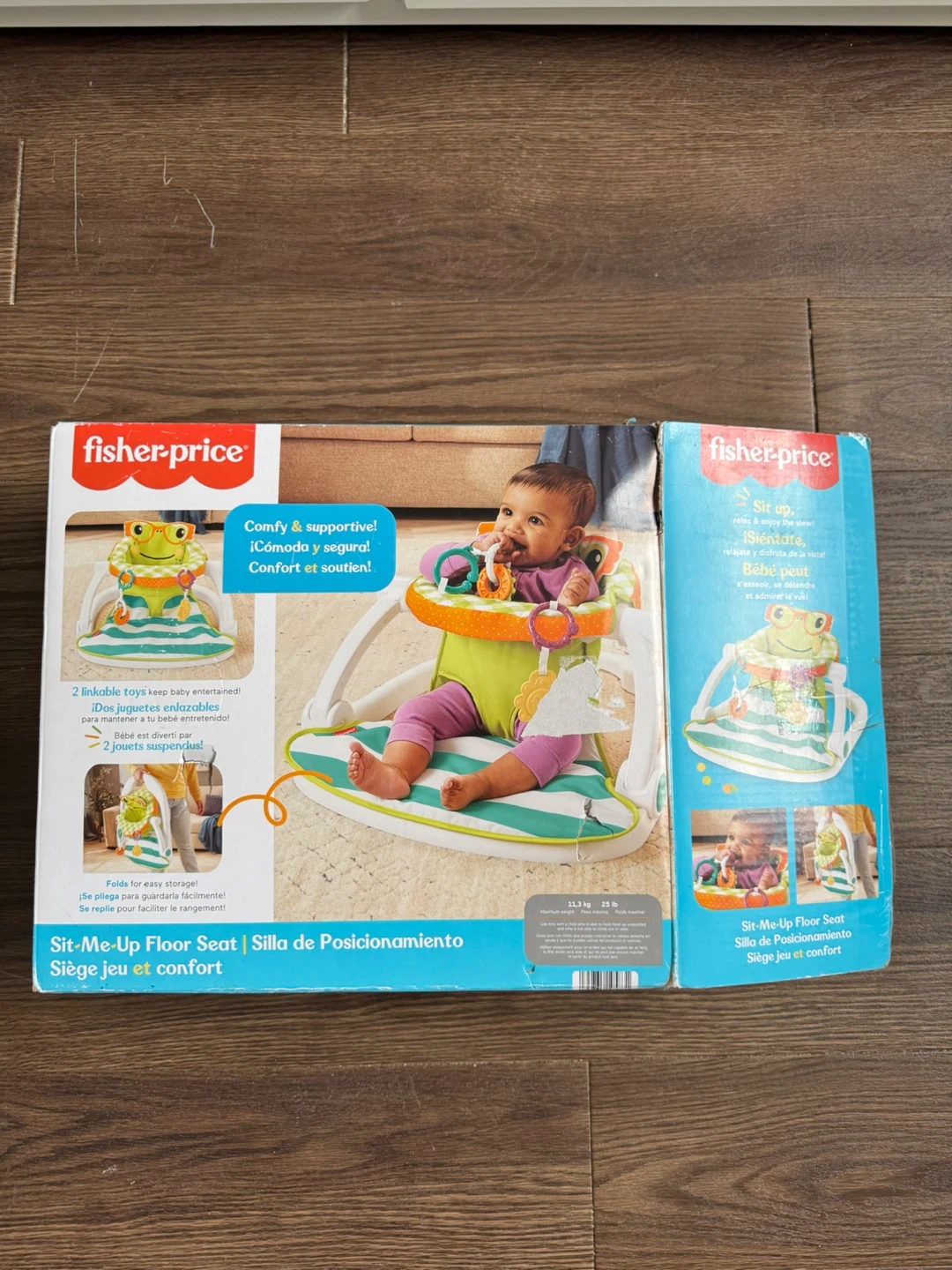 Fisher-Price Sit-Me-Up Floor Seat with Toys - photo 2