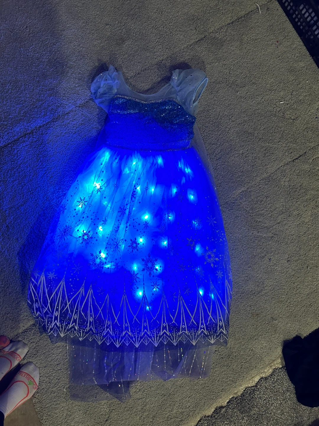 Kids Elsa Light-Up Dress