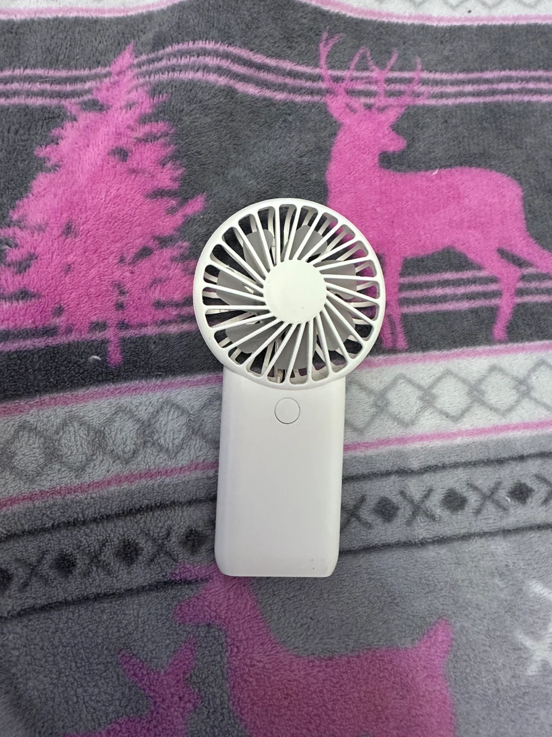 White Portable Mini Fan