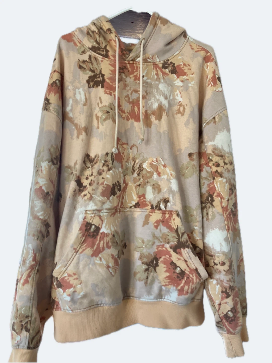 Floral Print Hoodie CL