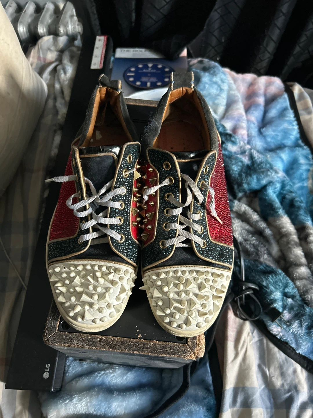 Christian Louboutin Spiked Sneakers - photo 2