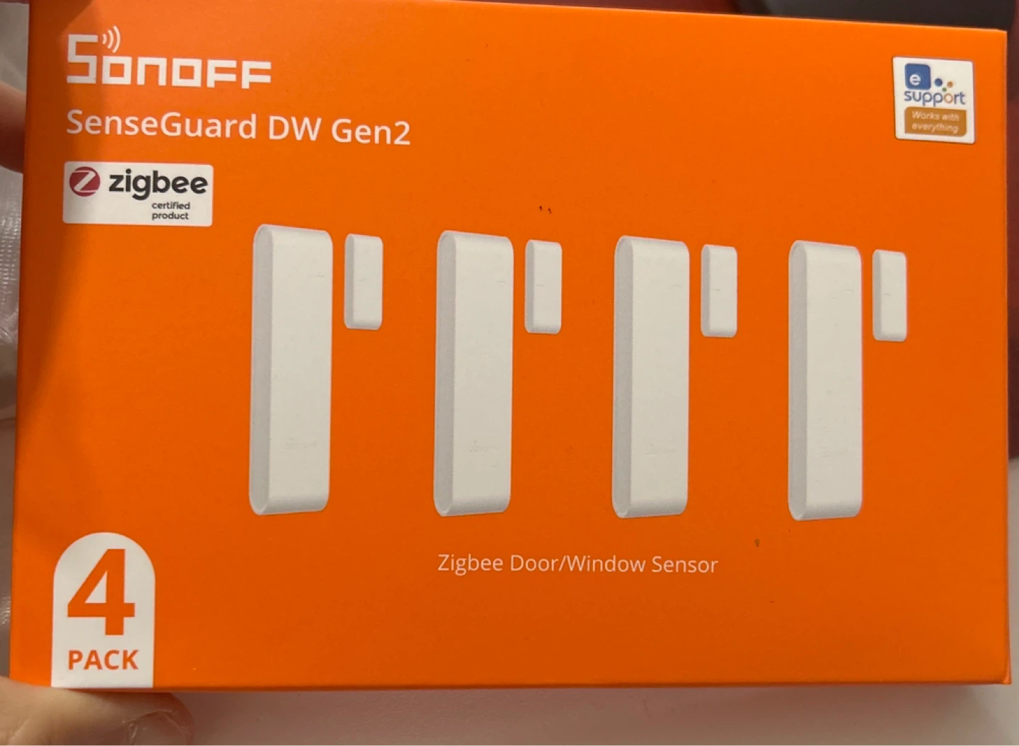 Brand New SONOFF SenseGuard DW Gen2 Zigbee Door/Window Sensor