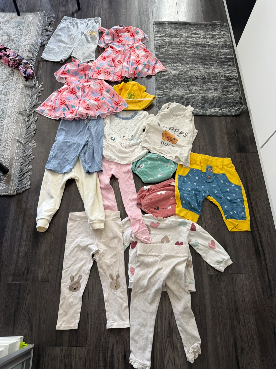 One bag Baby girl Clothes Bundle (Various Brands)