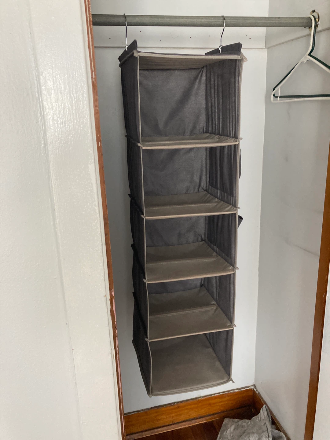 Hanging Closet Organizer - 6 Shelf