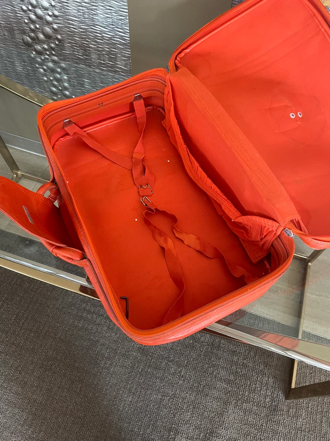 Vintage Samsonite Orange 1970’s  Suitcase - photo 5