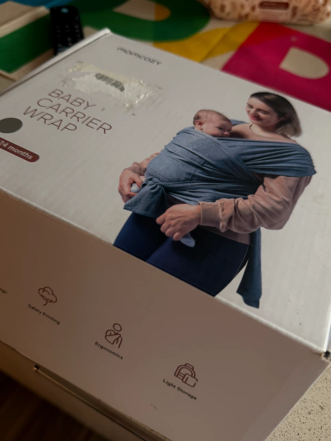 Momcozy Baby Carrier Wrap (0–24 months - photo 4