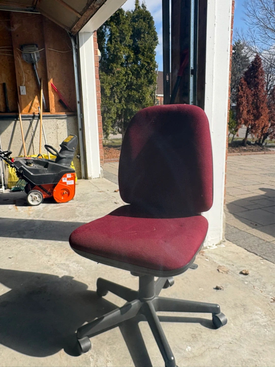 Maroon Office Chair
