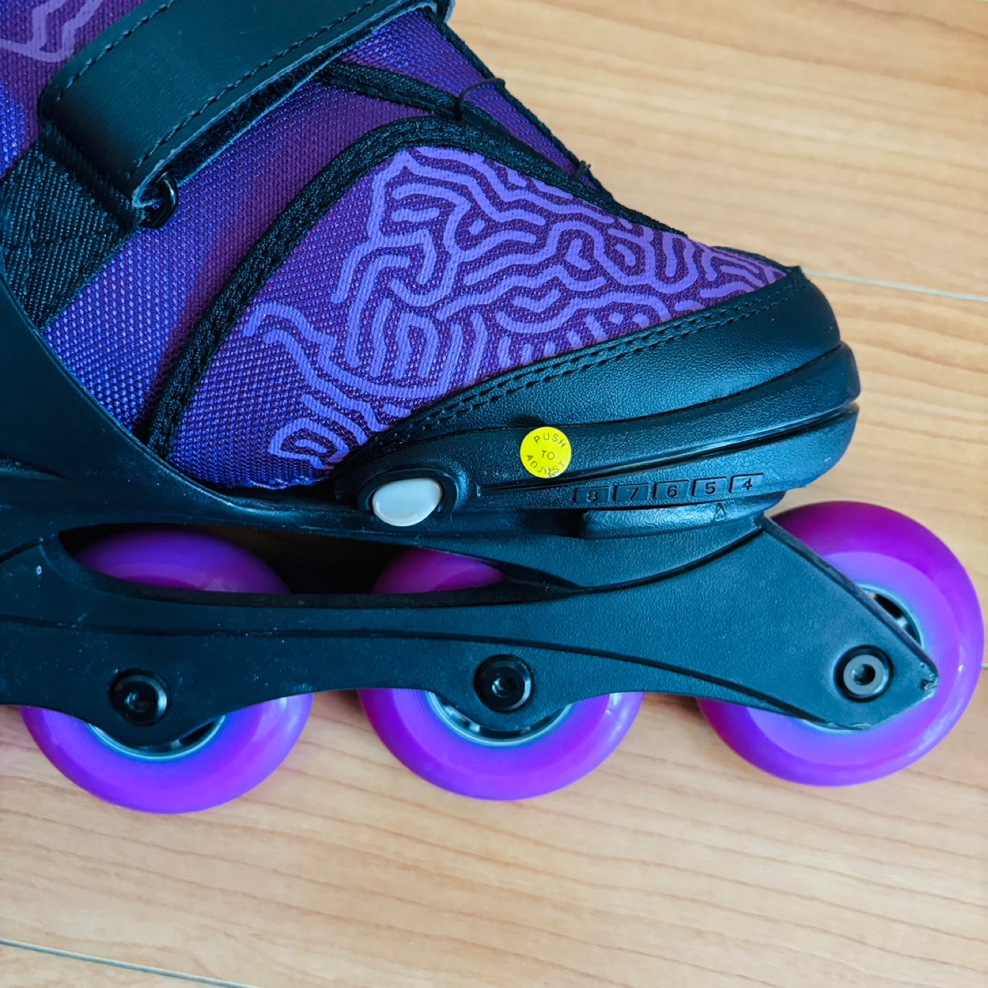 $200+ K2 Kids Size 4-8 Adjustable Inline Rollerblades - photo 2