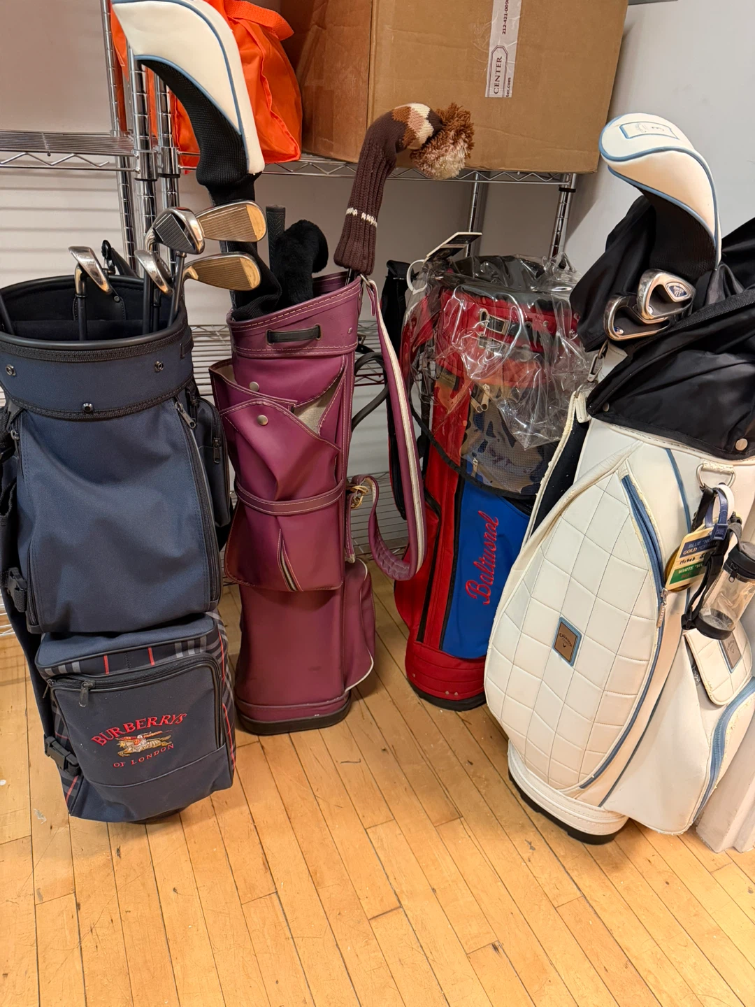 Burberry of London Golf Bag & More