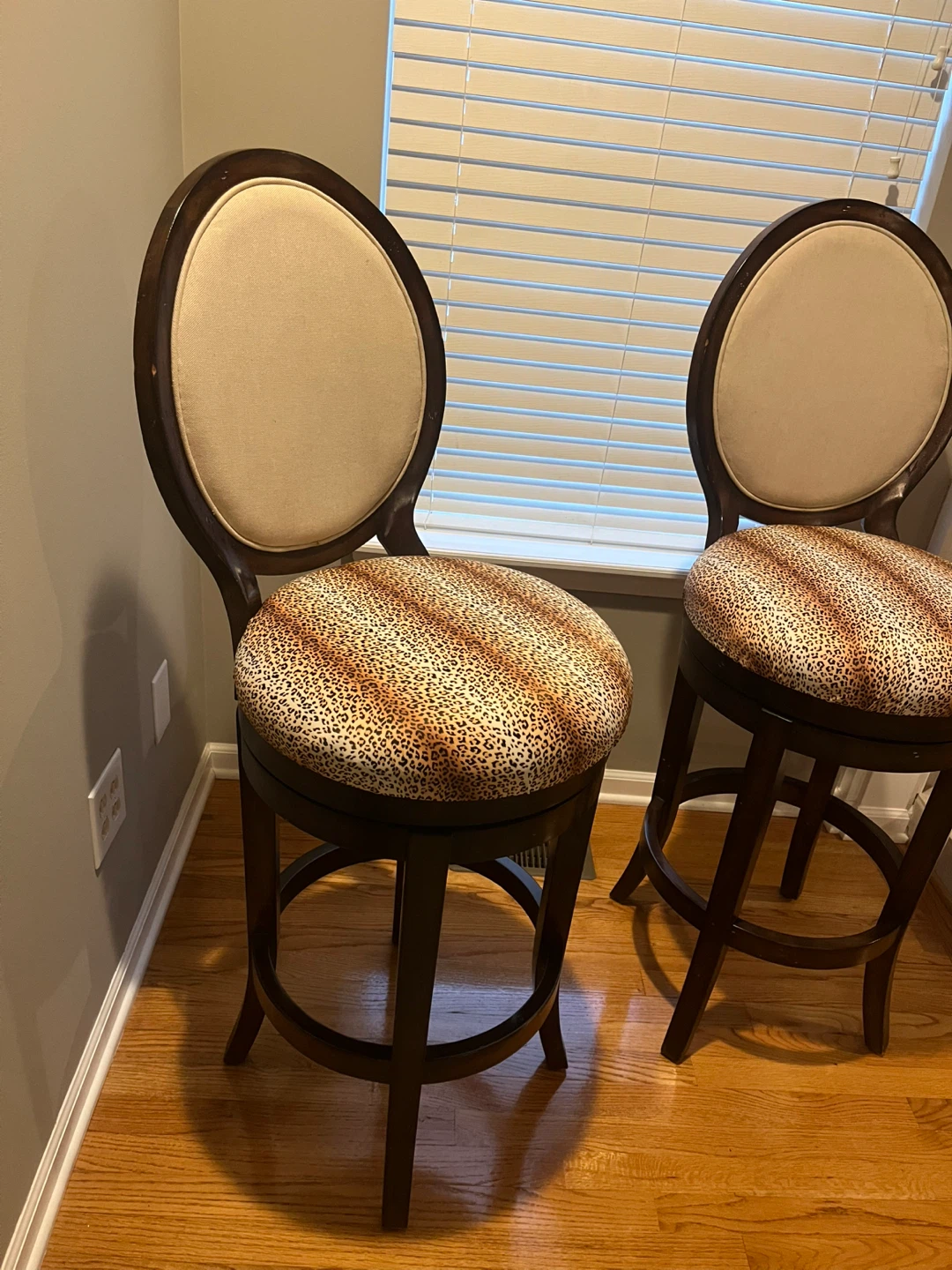 2 Artistica Swivel Bar Stools - photo 2