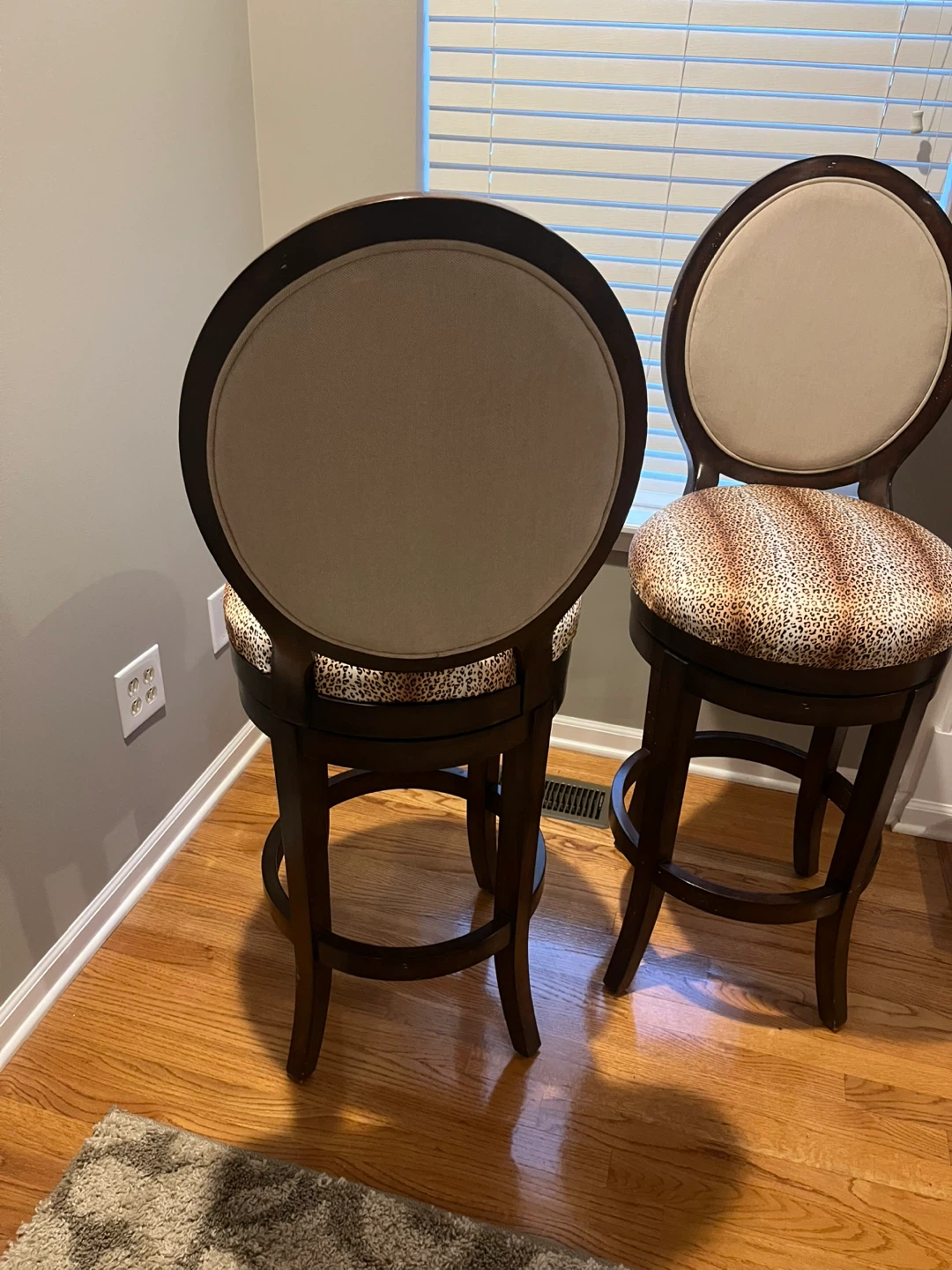 2 Artistica Swivel Bar Stools - photo 4