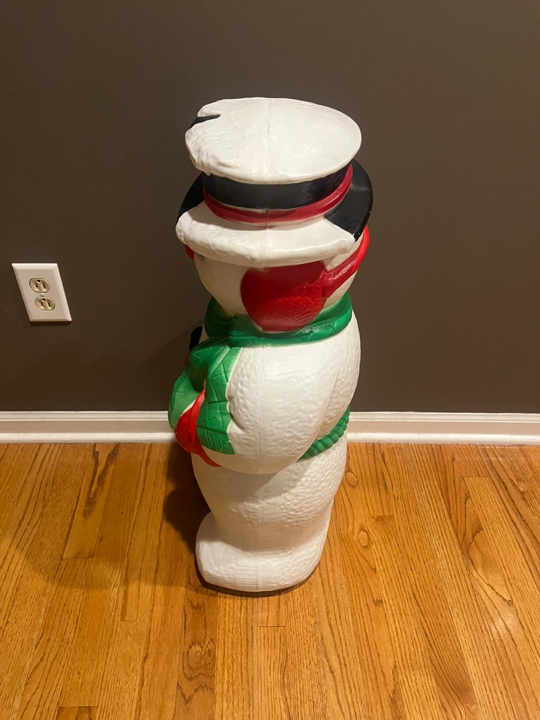 Vintage Snowman Blow Mold - photo 3