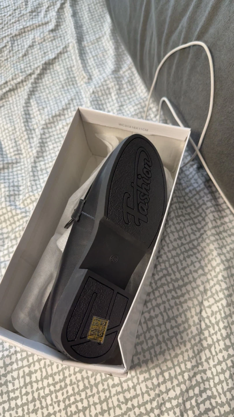 Black Loafer Shoes - Size, CN40 - photo 2