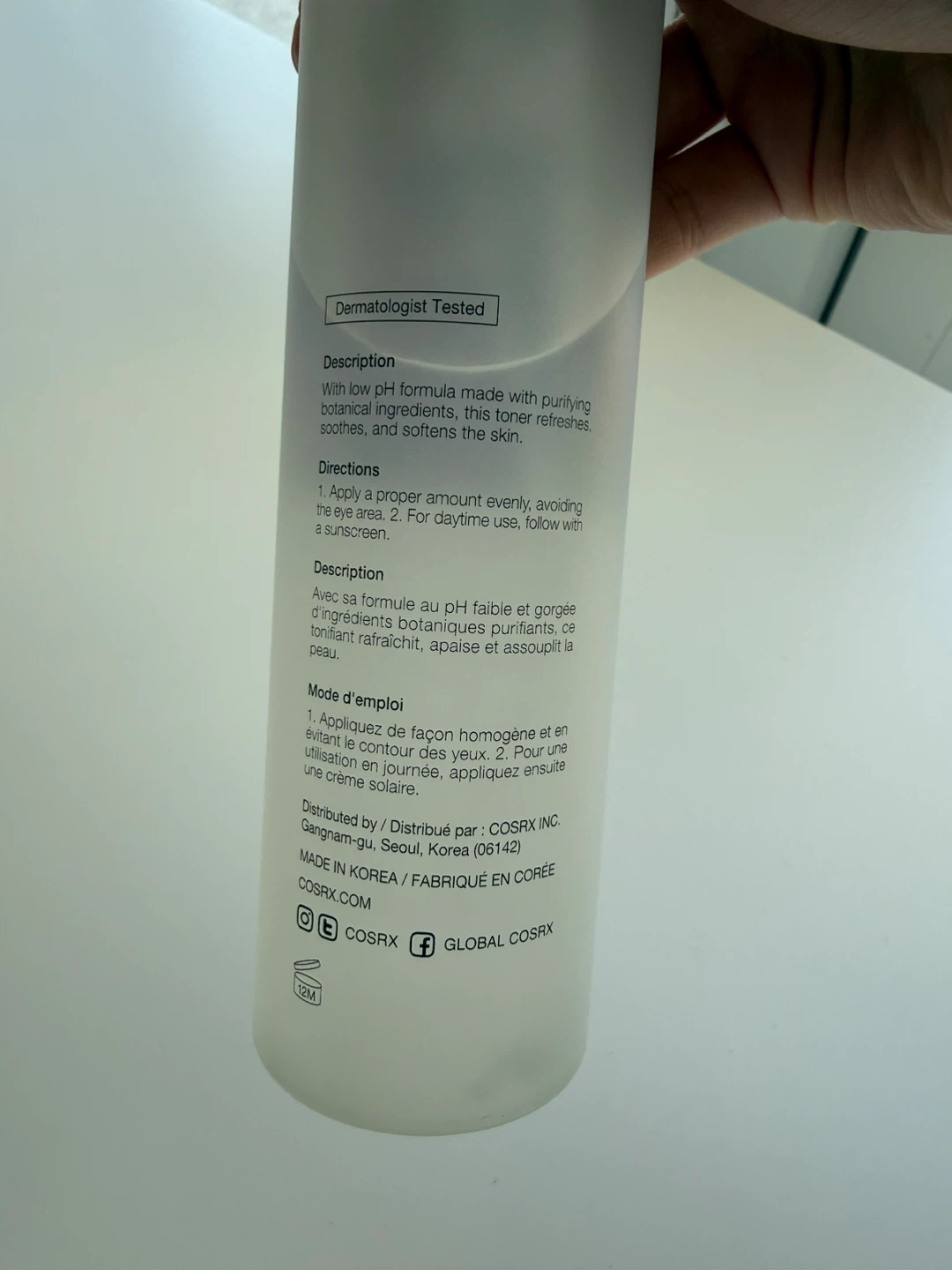 Cosrx AHA/BHA Clarifying Toner - photo 2