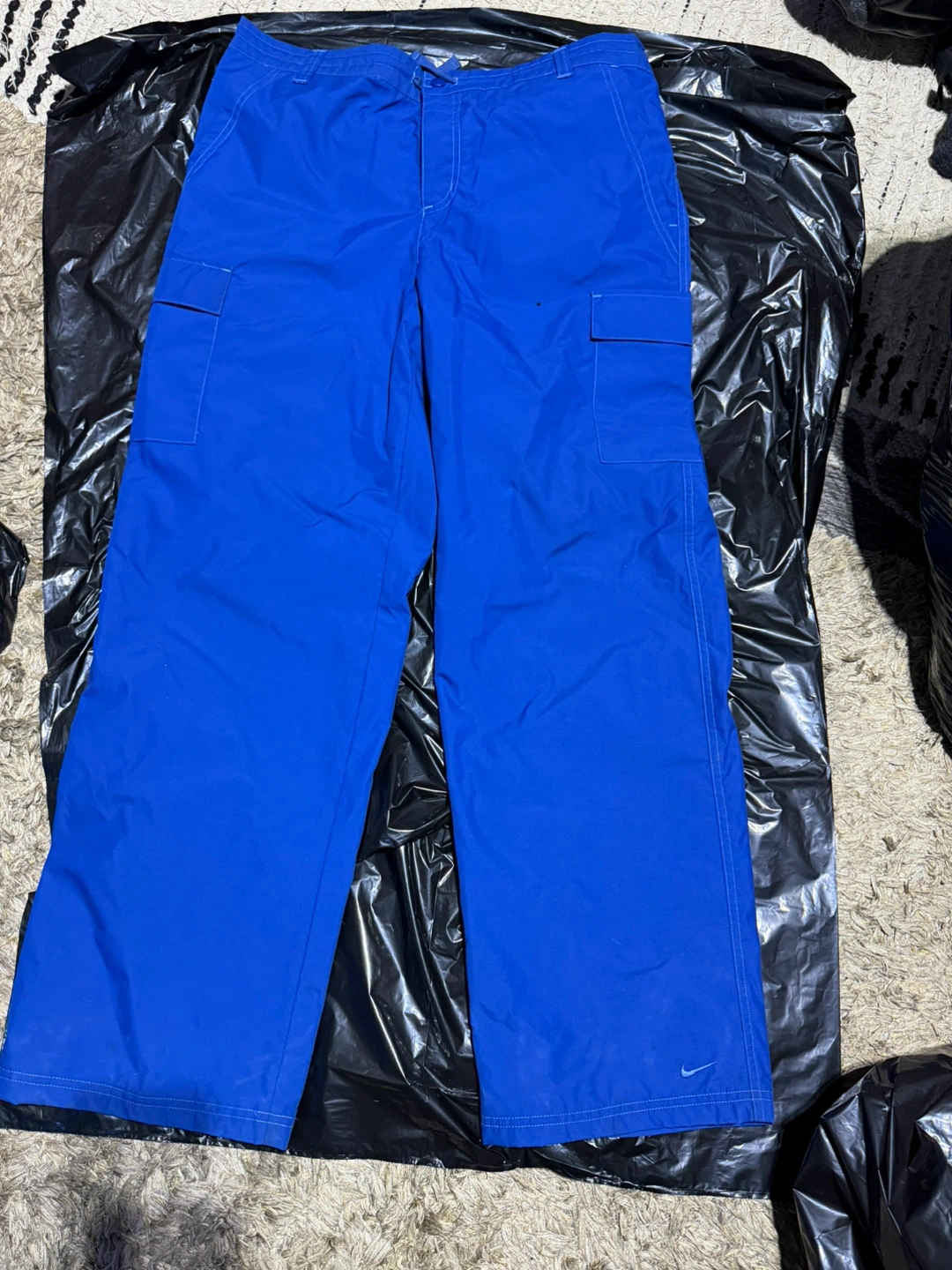 Nike Blue Cargo Pants Size Medium