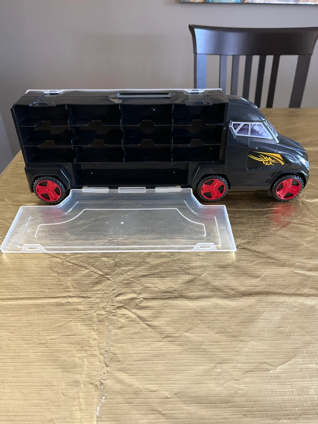 Black Toy Truck Storage Case - photo 2