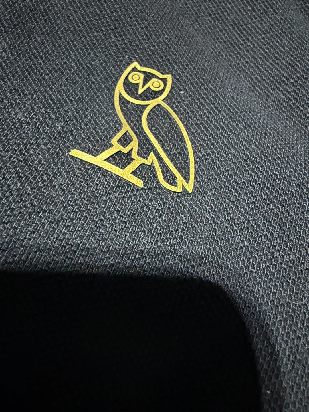 OVO Owl Polo Shirt - Small - Black - photo 2