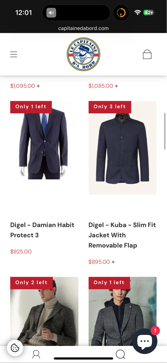 *New* $2.2k (Two $1k) DIGEL Men's Blazers, Size 36R and 38R - photo 4