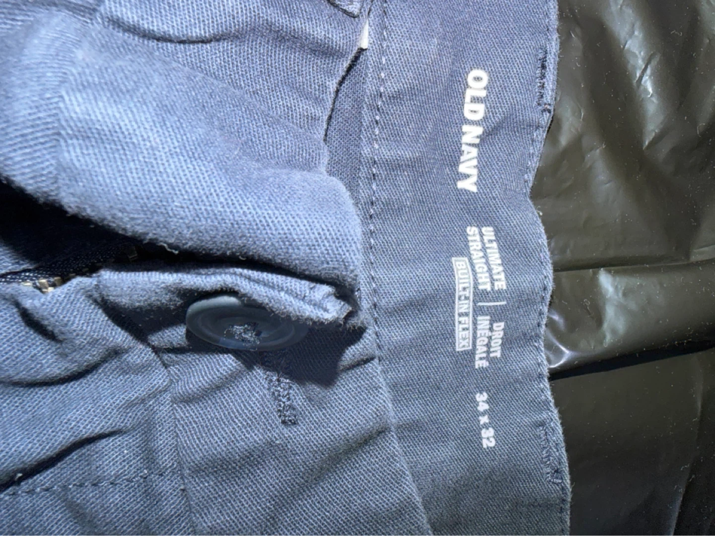 Old Navy Ultimate Straight Built-In Flex Pants - 34 x 32