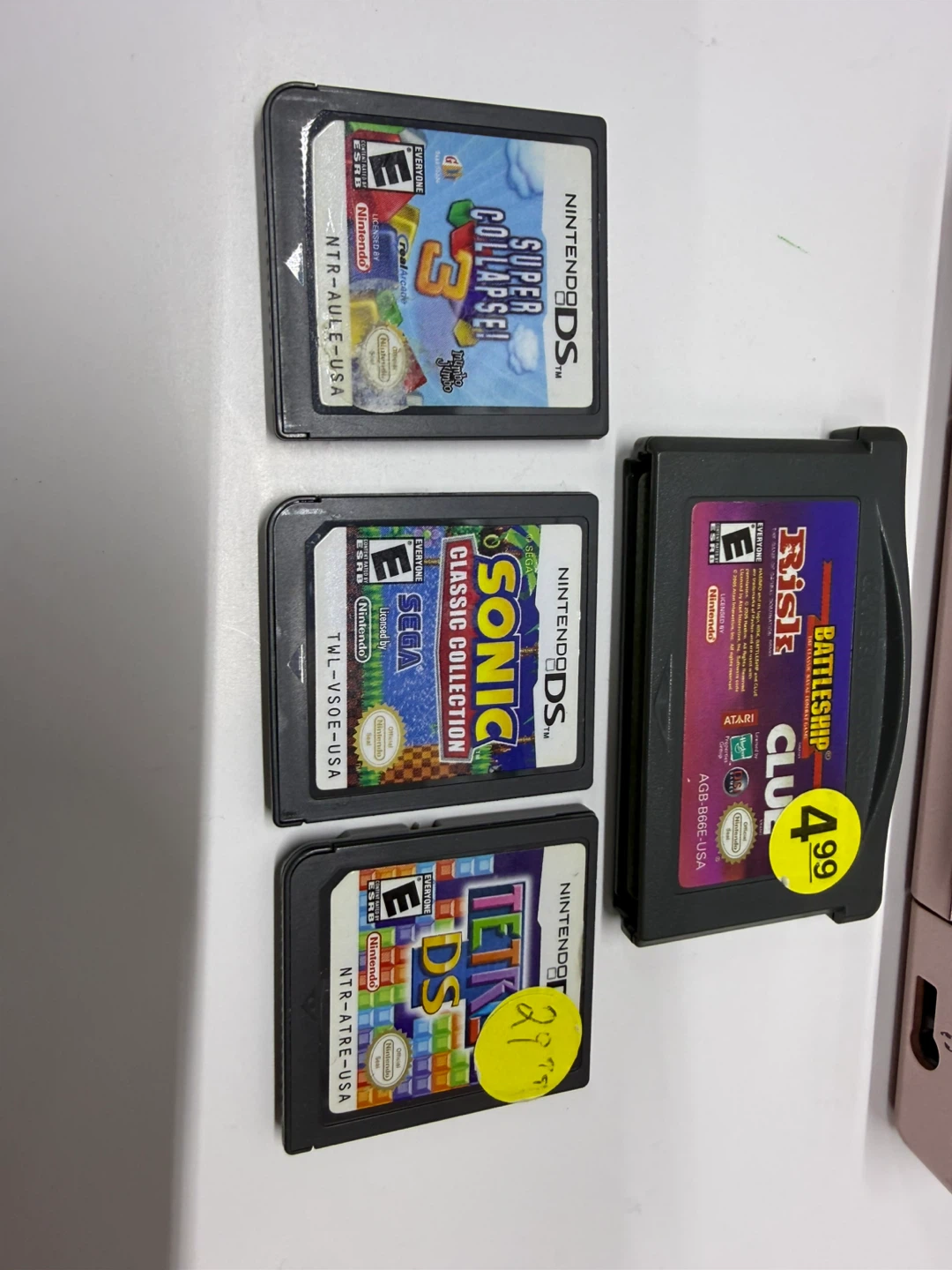 Nintendo DS Lite Rose Gold with Games - photo 3