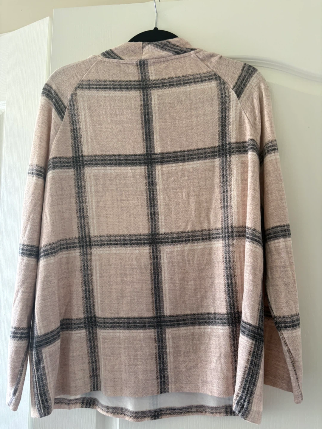 Olsen Plaid Long Sleeve Top - photo 3