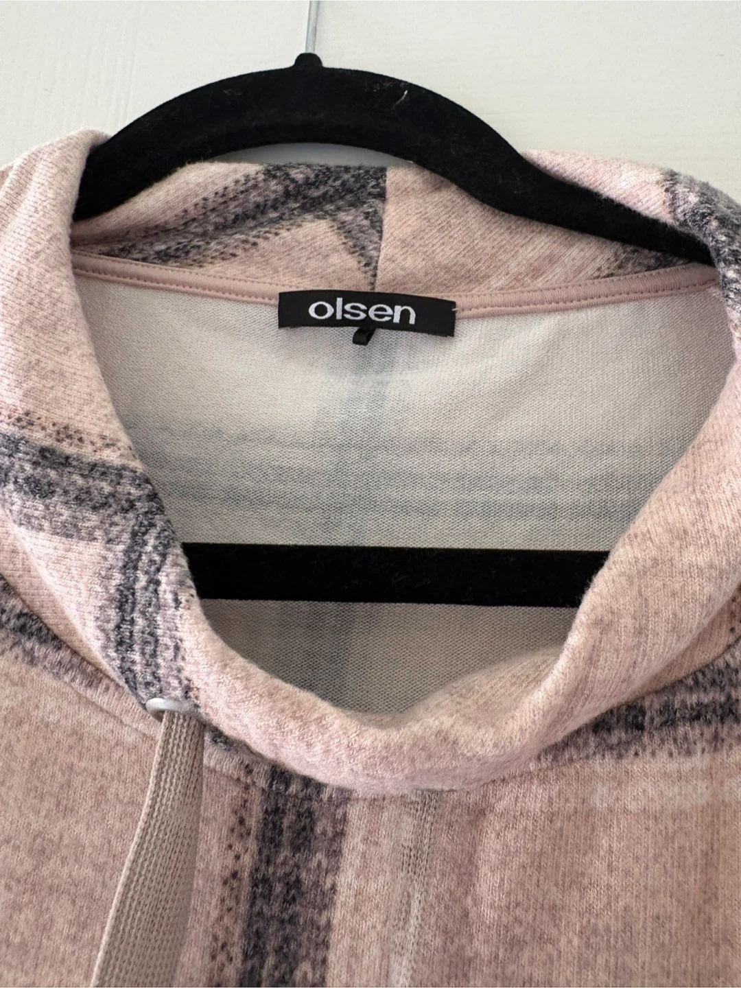 Olsen Plaid Long Sleeve Top - photo 4