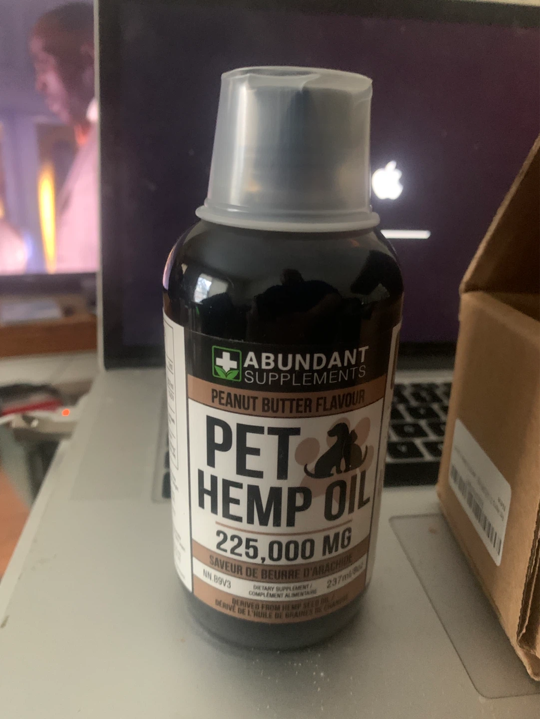 Pet Hemp Oil - Peanut Butter Flavour