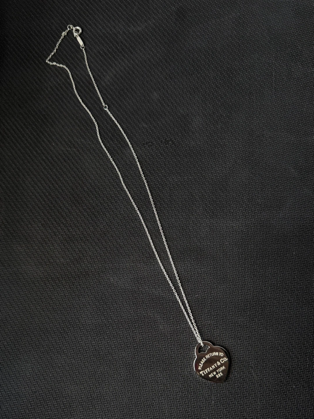 Tiffany & Co. Heart Tag Necklace